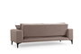 Atelier Del Sofa Sofá de 3 Plazas Astana - Beige | Confort y Elegancia para tu Salón | Estructura Madera Haya | Tejido Poliéster Lavable en Seco